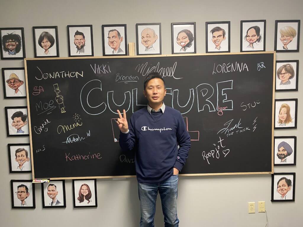 Chris Lin, new software engineer