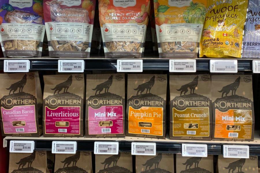 Electronic Shelf Labels Pet Food